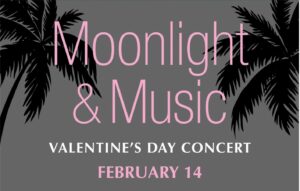 Valentines Day Concert at Deering Estate The “Moonlight & Music” Valentine’s Day Concert at the Deering Estate offers couples and friends the opportunity to celebrate their love at an outdoor concert under the stars. February 14th. WDNA is Jazz in Miami, WDNA is Jazz in South Florida.