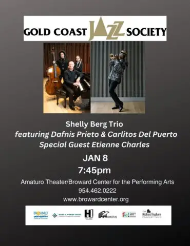 Shelly Berg Trio with Etienne Charles Live | Gold Coast Jazz | WDNA 88.9FM